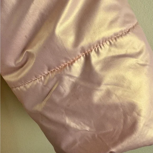 Le Chic Metallic Pink Puffy Coat with Belt Bag - Picture 4 of 10